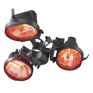 infra red heater with 4 lamps