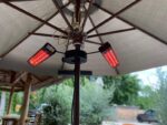 3kw parasol heater used during chilly days