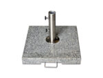 50kg Grey Granite Parasol Base with Standard Tube