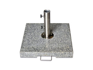 50kg Grey Granite Parasol Base with Standard Tube