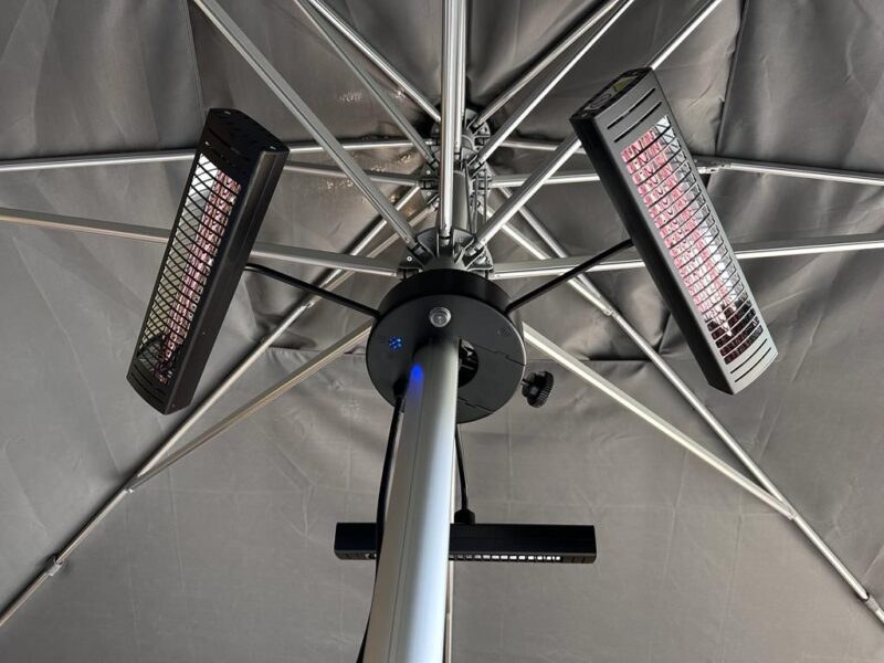 3KW Tri Parasol Heater With Remote Control - Image 7