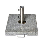 50kg Grey Granite Parasol Base with Standard Tube