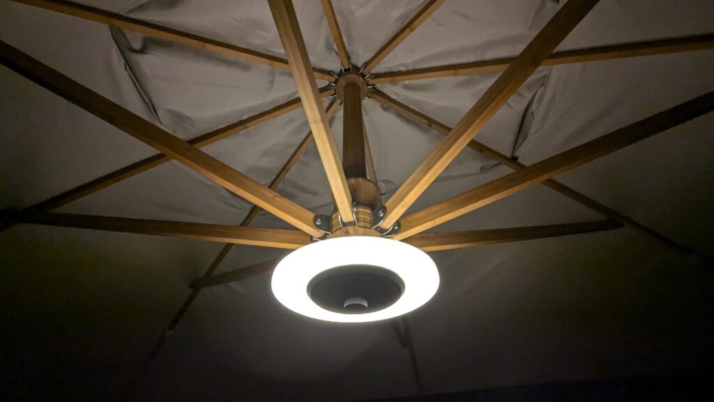Saturn LED Light for parasol
