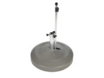 60kg Lift & Roll Base Light Grey with Adjustable Parasol Tube